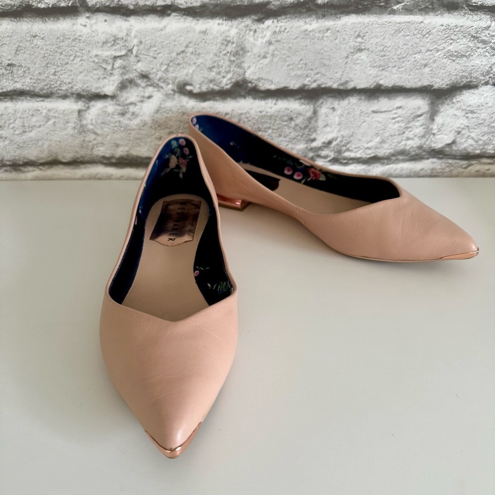 Ted Baker Mancie Pointed Toe Flats - 6.5